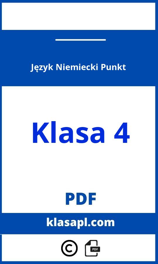 Język Niemiecki Punkt Klasa 4 Pdf