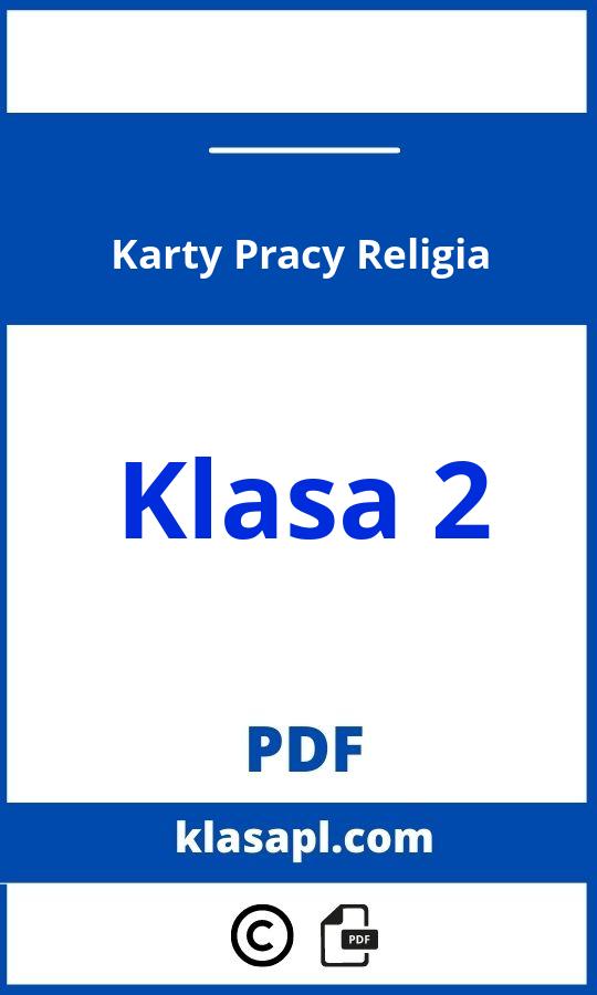 Karty Pracy Religia Klasa 2 Pdf