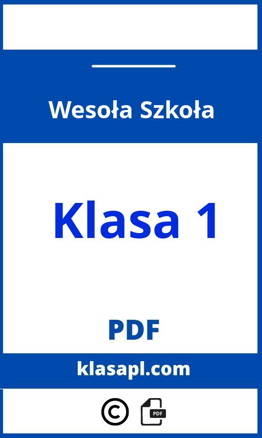 Wesoła Szkoła Klasa 1 Pdf